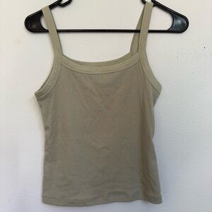 American Eagle sage colored tank Size M